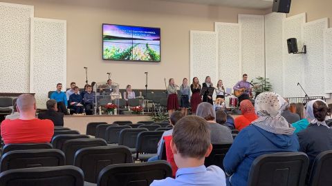 Служение в церкви "Зов Христа", г. Старобин